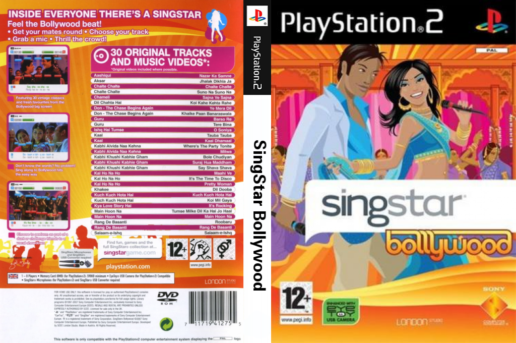 SingStar Bollywood — box-texture (EU)