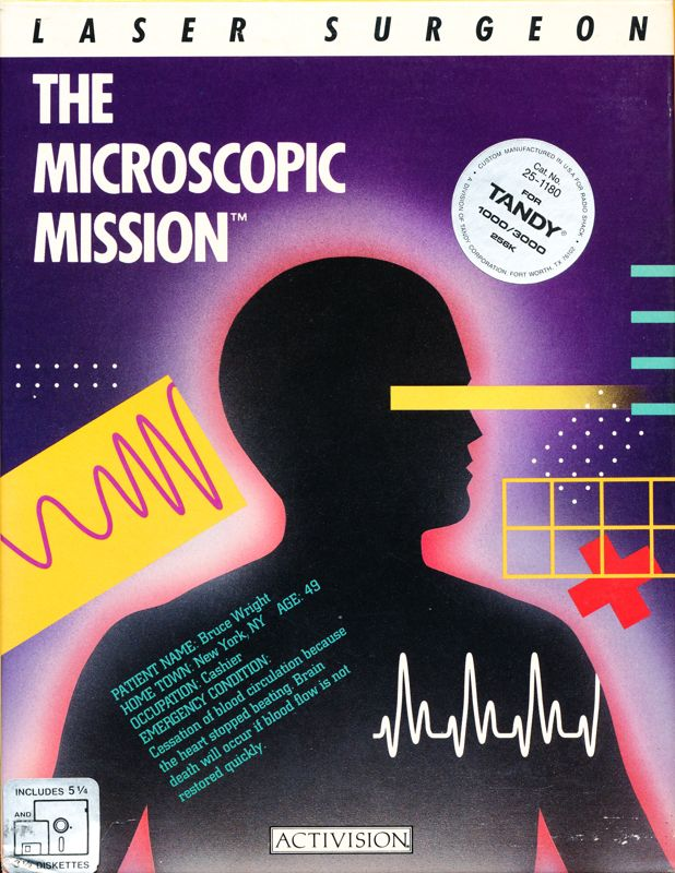 Laser Surgeon The Microscopic Mission box art