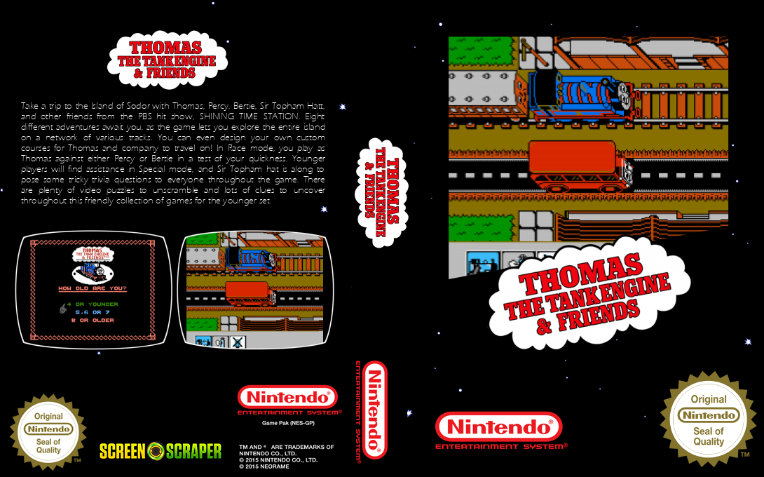 Thomas the Tank Engine & Friends — box-texture (SS)