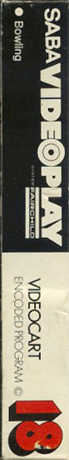 Videocart-21 - Bowling — box-2D-side (DE)