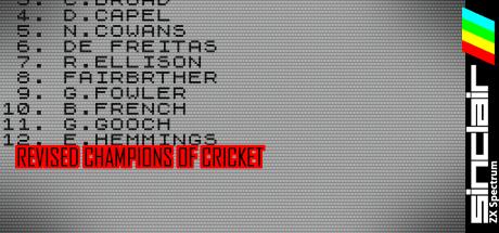 Revised Champions of Cricket — steamgrid