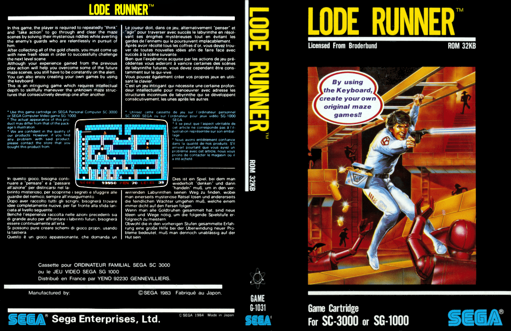 Lode Runner — box-texture (EU)