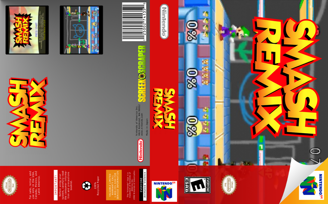 Super Smash Bros : Smash Remix — box-texture (SS)