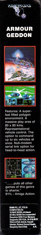 Armour- Geddon — box-2D-side (EU)
