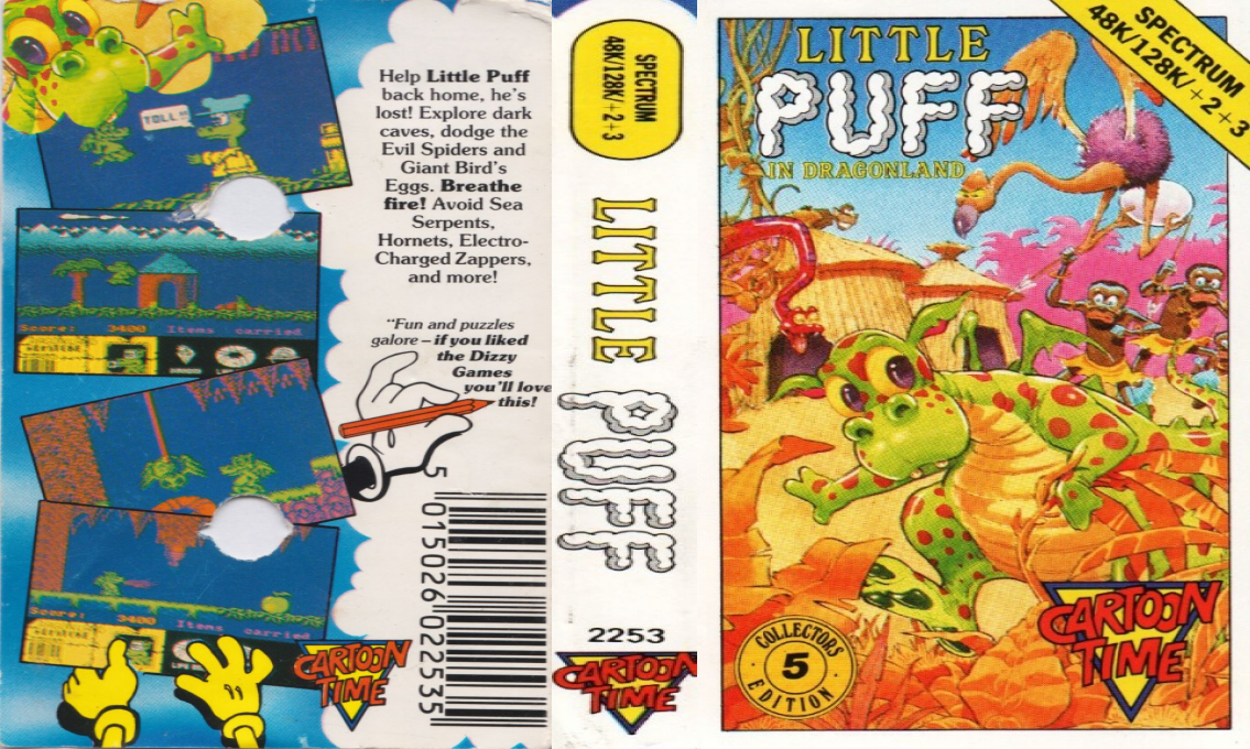 Little Puff In Dragonland — box-texture (EU)