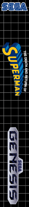 Death And Return Of Superman, The — box-2D-side (SS)