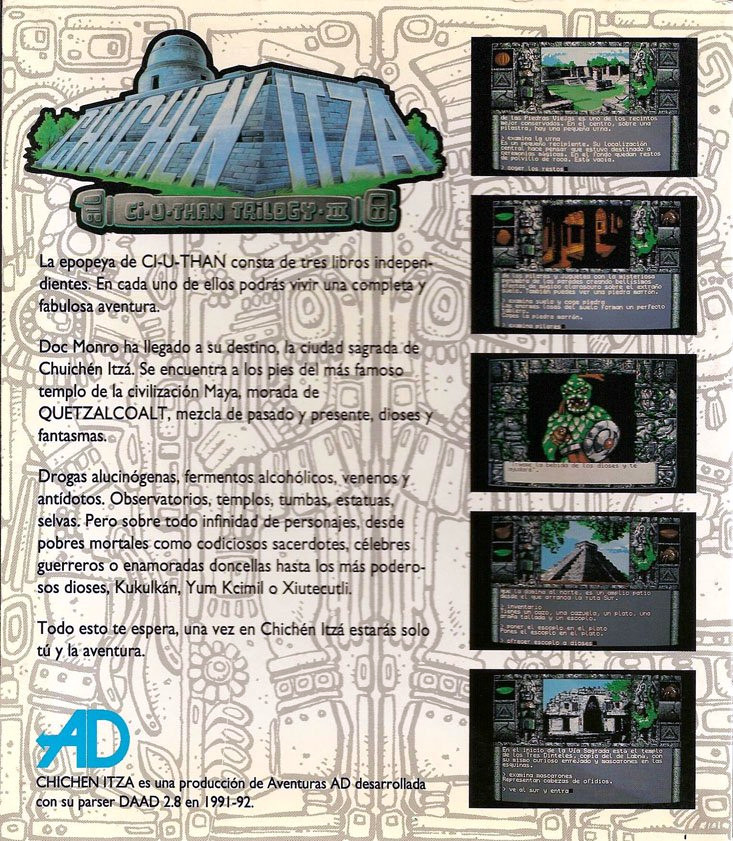 Chichen Itza — box-2D-back (SP)