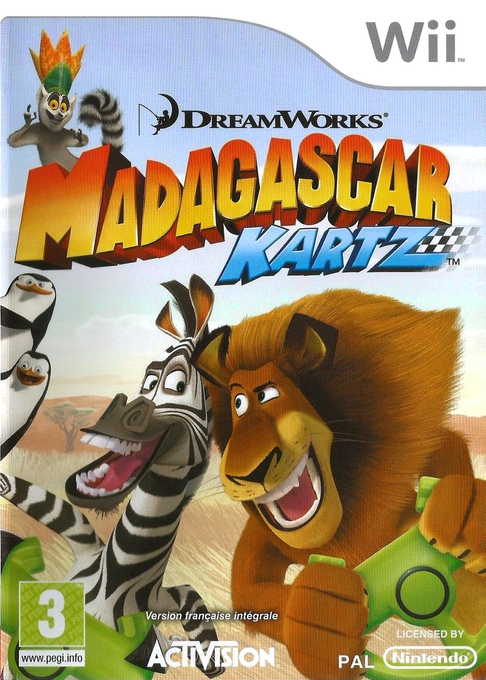 DreamWorks Madagascar Kartz — box-2D (FR)