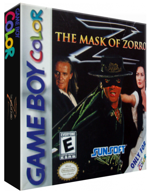 Mask of Zorro, The — box-3D (US)