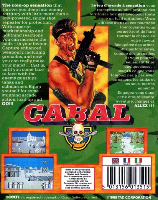 Cabal — box-2D-back (EU)