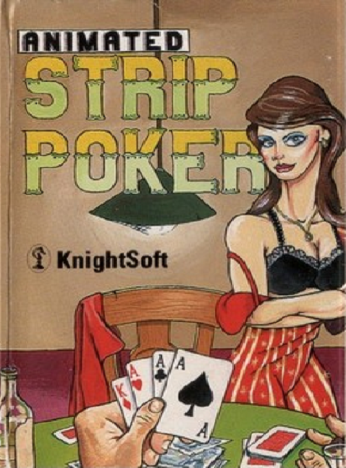 Animated Strip Poker box art