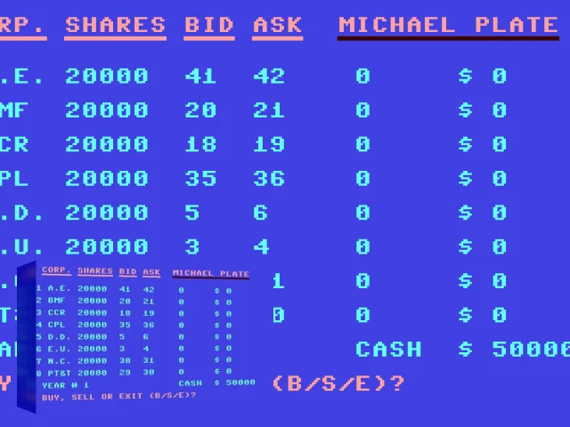 Stock Market Game — mixrbv2 (WOR)