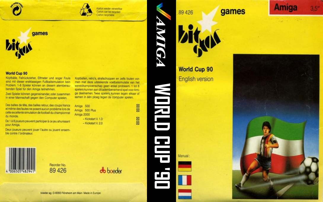 World Cup '90 — box-texture (WOR)