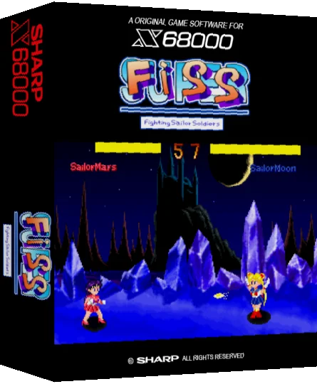 Super Fiss Fighting Sailor Soldiers — box-3D (SS)