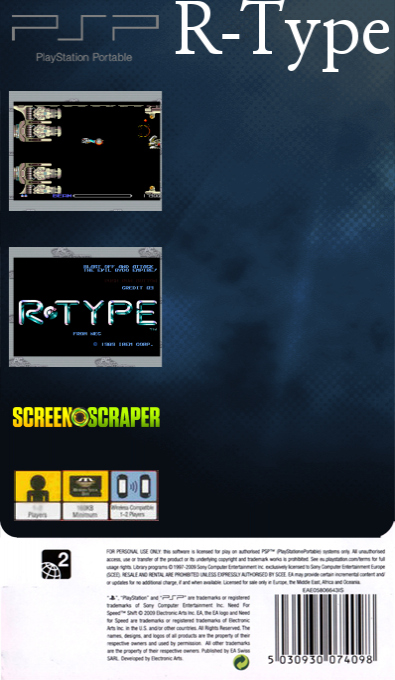 R-Type — box-2D-back (SS)