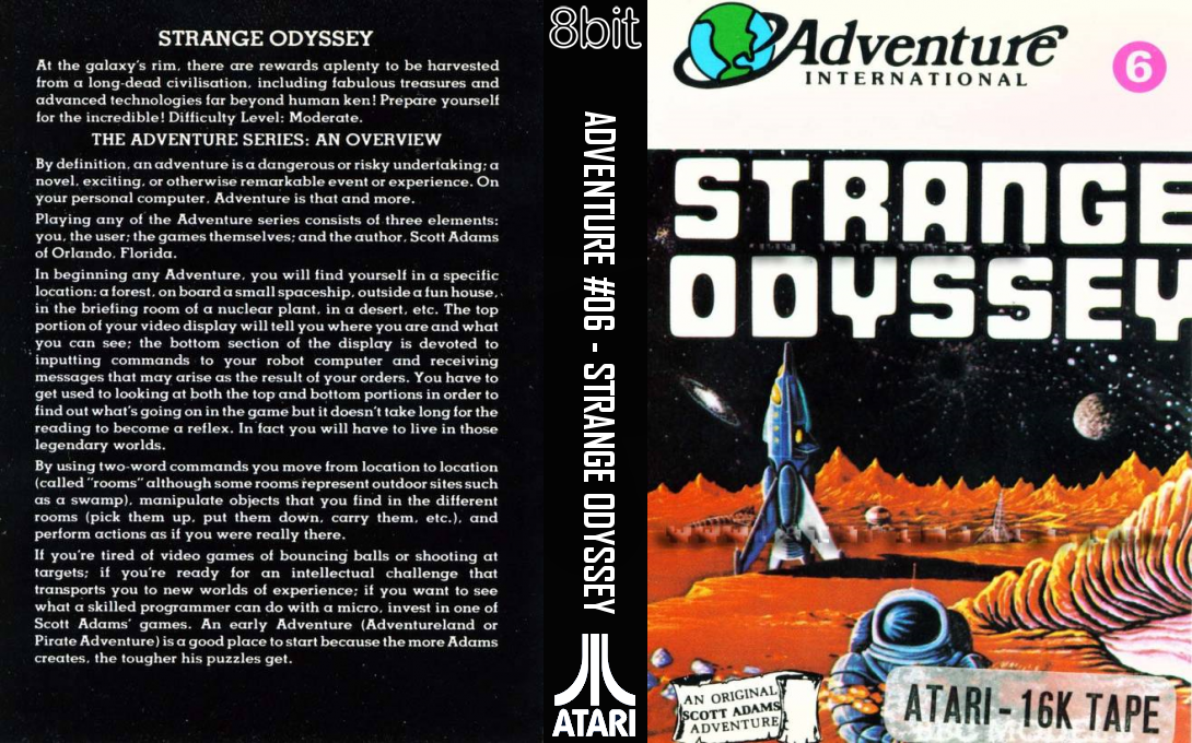 Strange Odyssey — box-texture (EU)