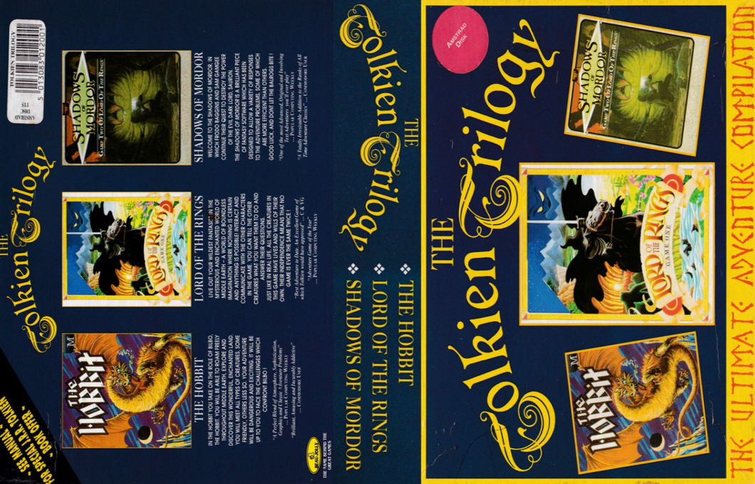 Tolkien Trilogy, The — box-texture (EU)