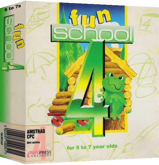 Fun School 4 - For 5 to 7 Year Olds — box-3D (EU)