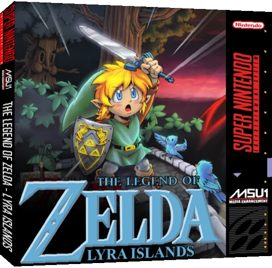 The Legend of Zelda: Lyra Islands — box-3D (WOR)