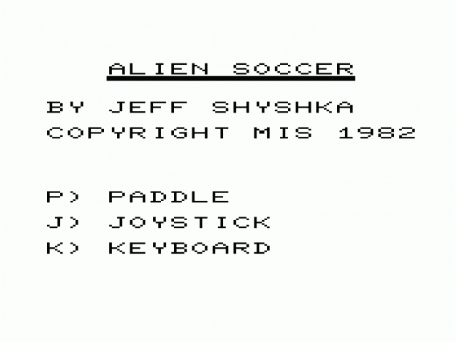 Alien Soccer — sstitle (WOR)