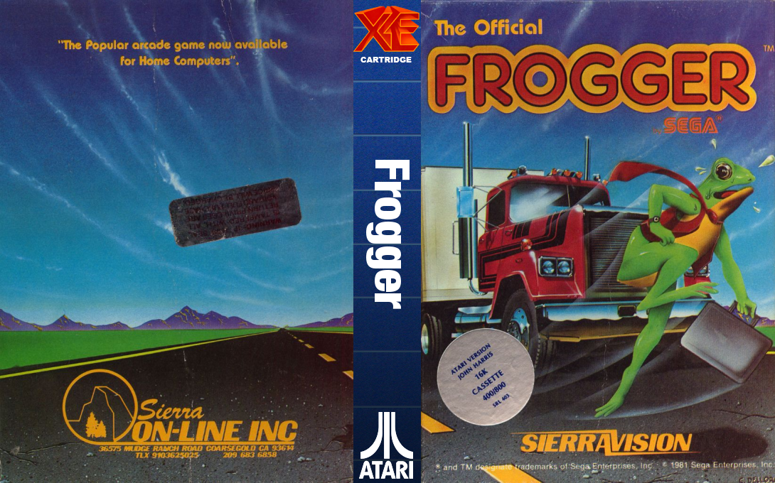Official Frogger, The — box-texture (US)