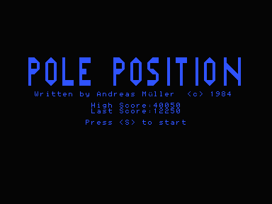 Pole Position — sstitle (WOR)