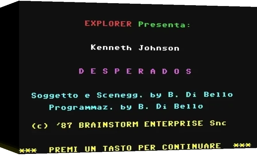 Kenneth Johnson : Desperados — box-3D (WOR)