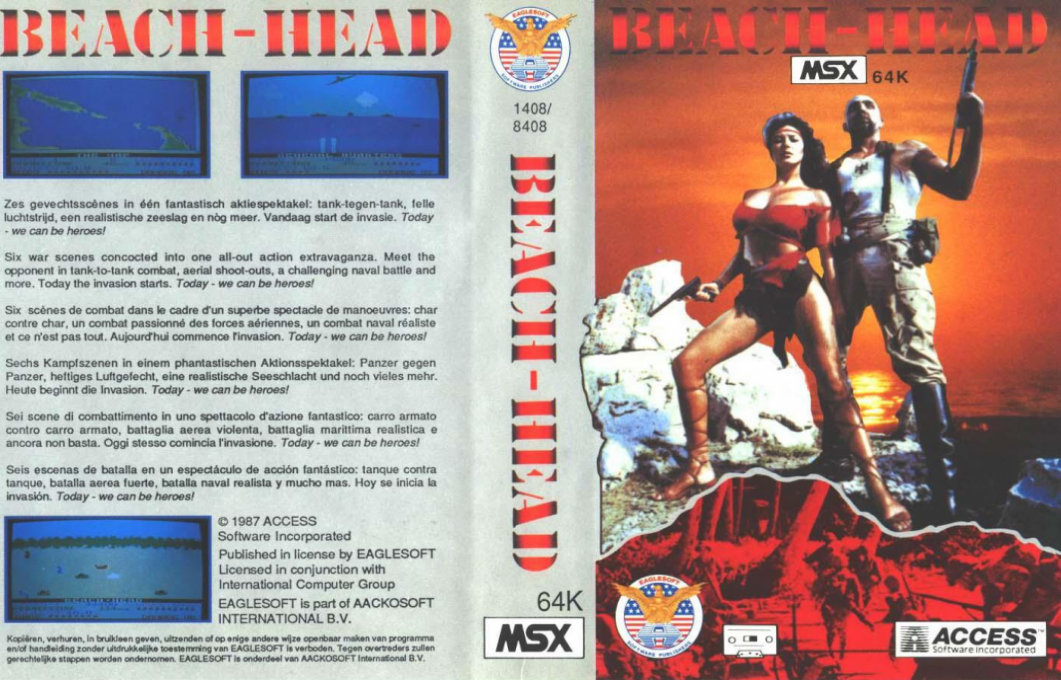 Beach-Head — box-texture (EU)