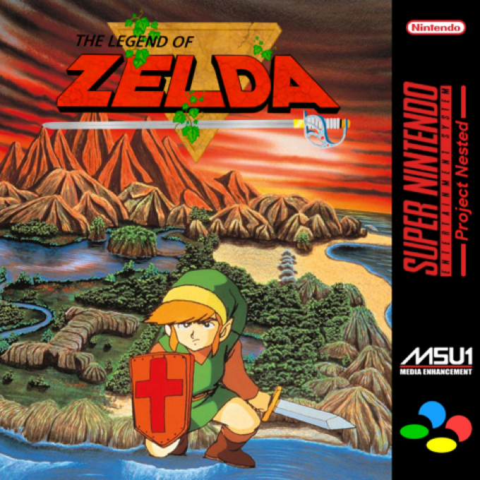 The Legend of Zelda box art