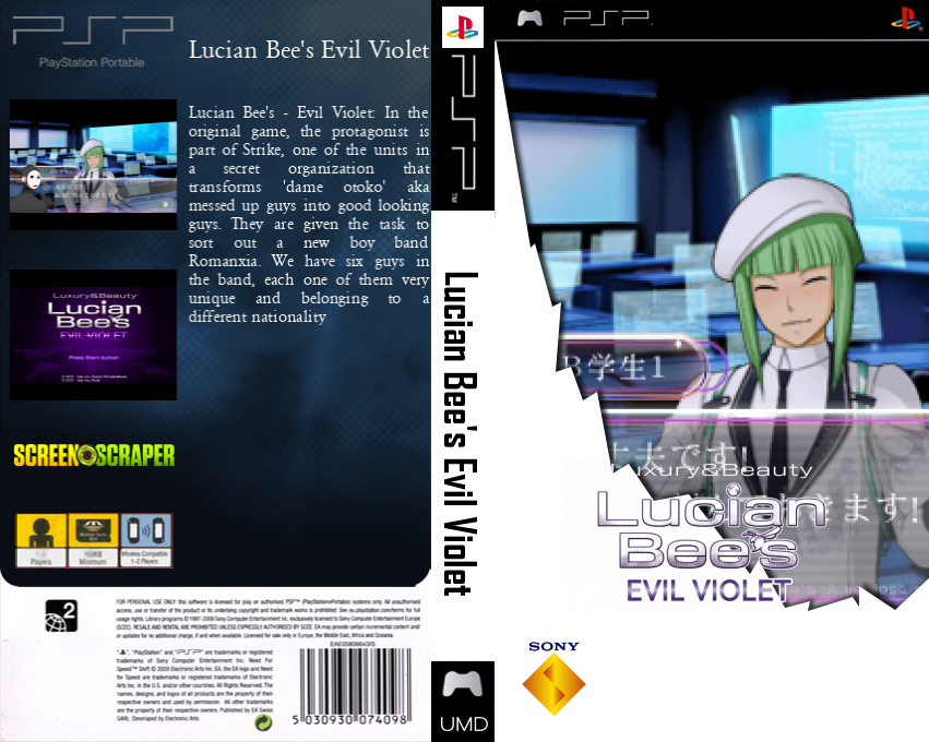 Luxury & Beauty - Lucian Bee's - Evil Violet — box-texture (SS)