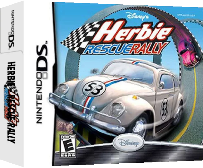 Herbie - Rescue Rally — box-3D (US)