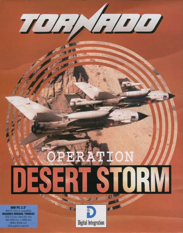 Tornado Operation Desert Storm box art