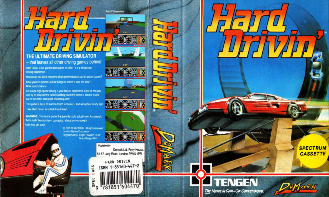 Hard Drivin' — box-texture (EU)