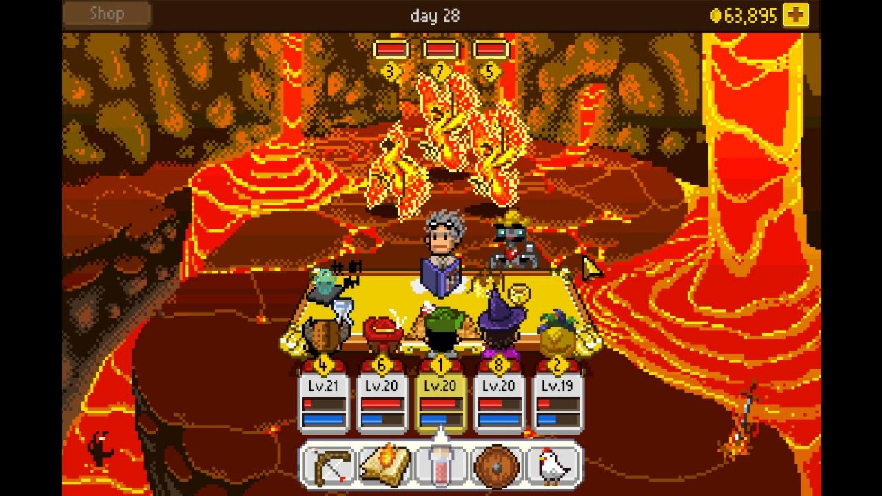 Knights of Pen and Paper plus 1 Deluxier Edition — ss (WOR)