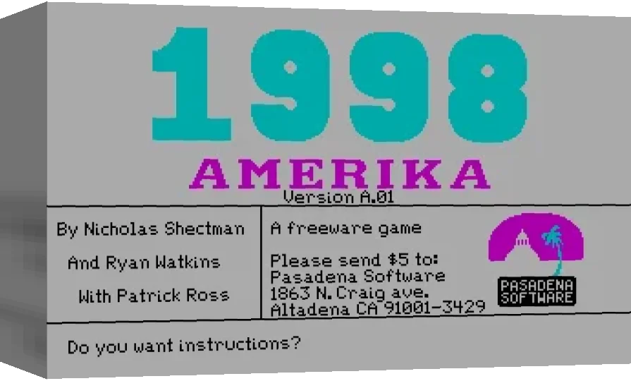 1998 Amerika — box-3D (WOR)