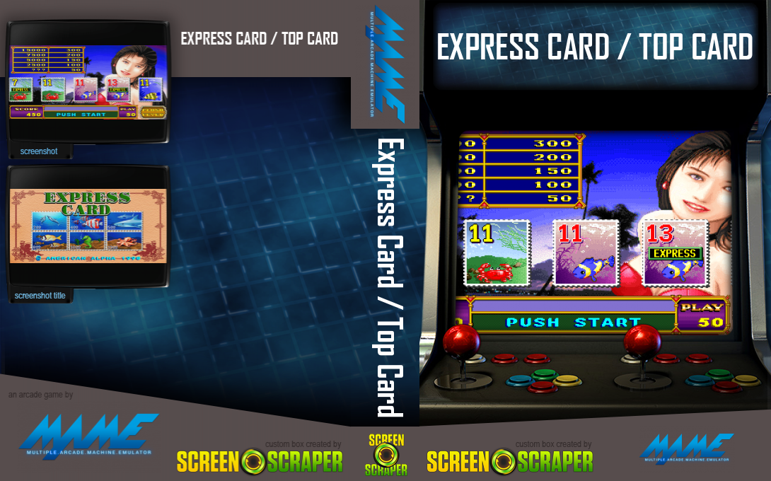 Express Card / Top Card — box-texture (SS)