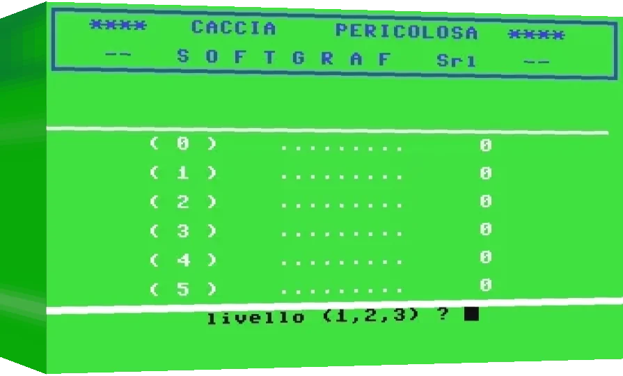 Caccia Pericolosa — box-3D (WOR)