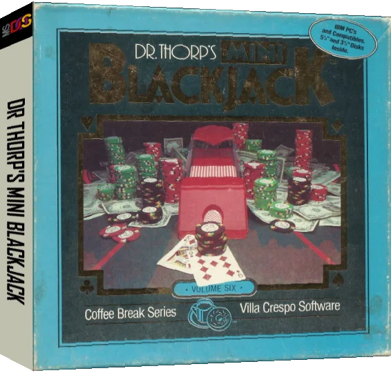 Dr Thorp's Mini Blackjack — box-3D (US)