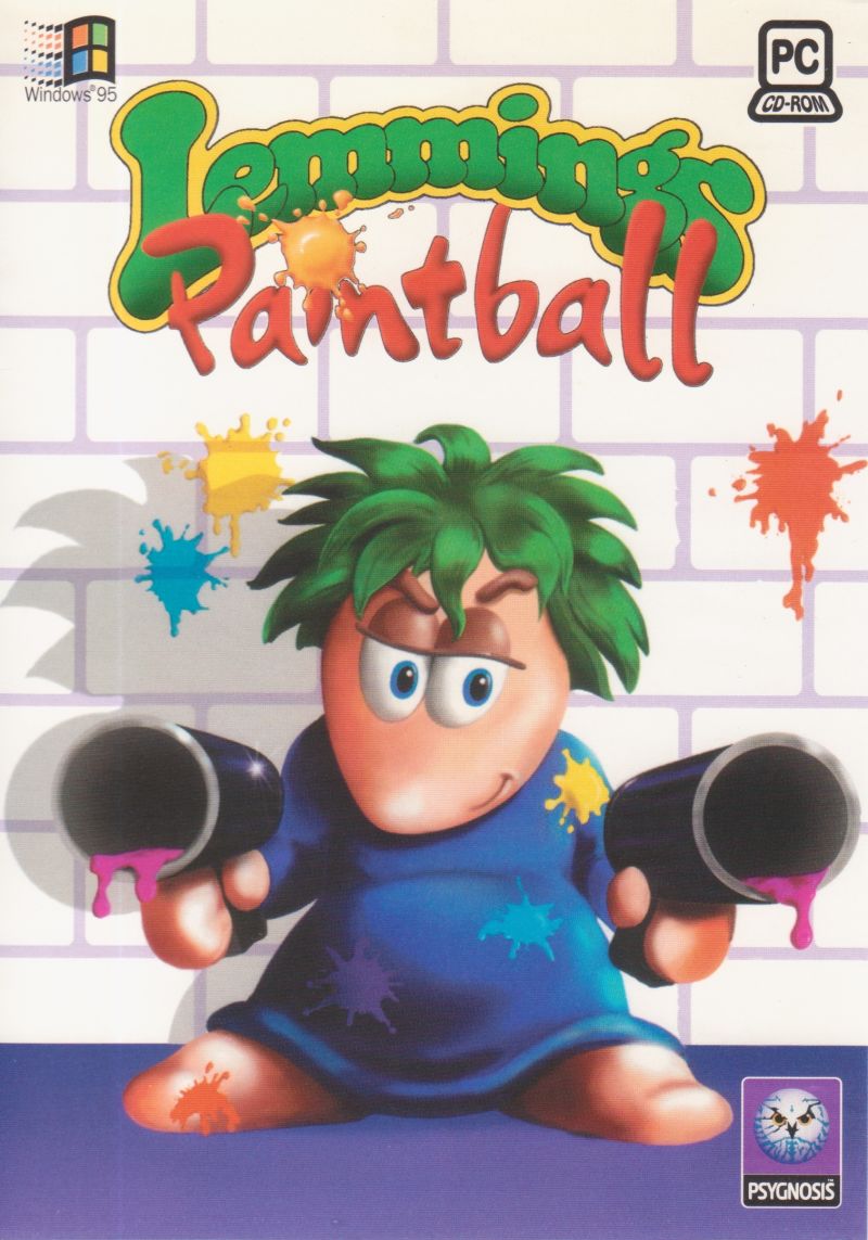 Lemmings Paintball box art
