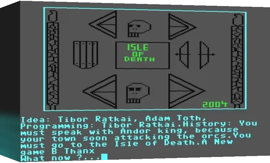 Isle Of Death — box-3D (WOR)