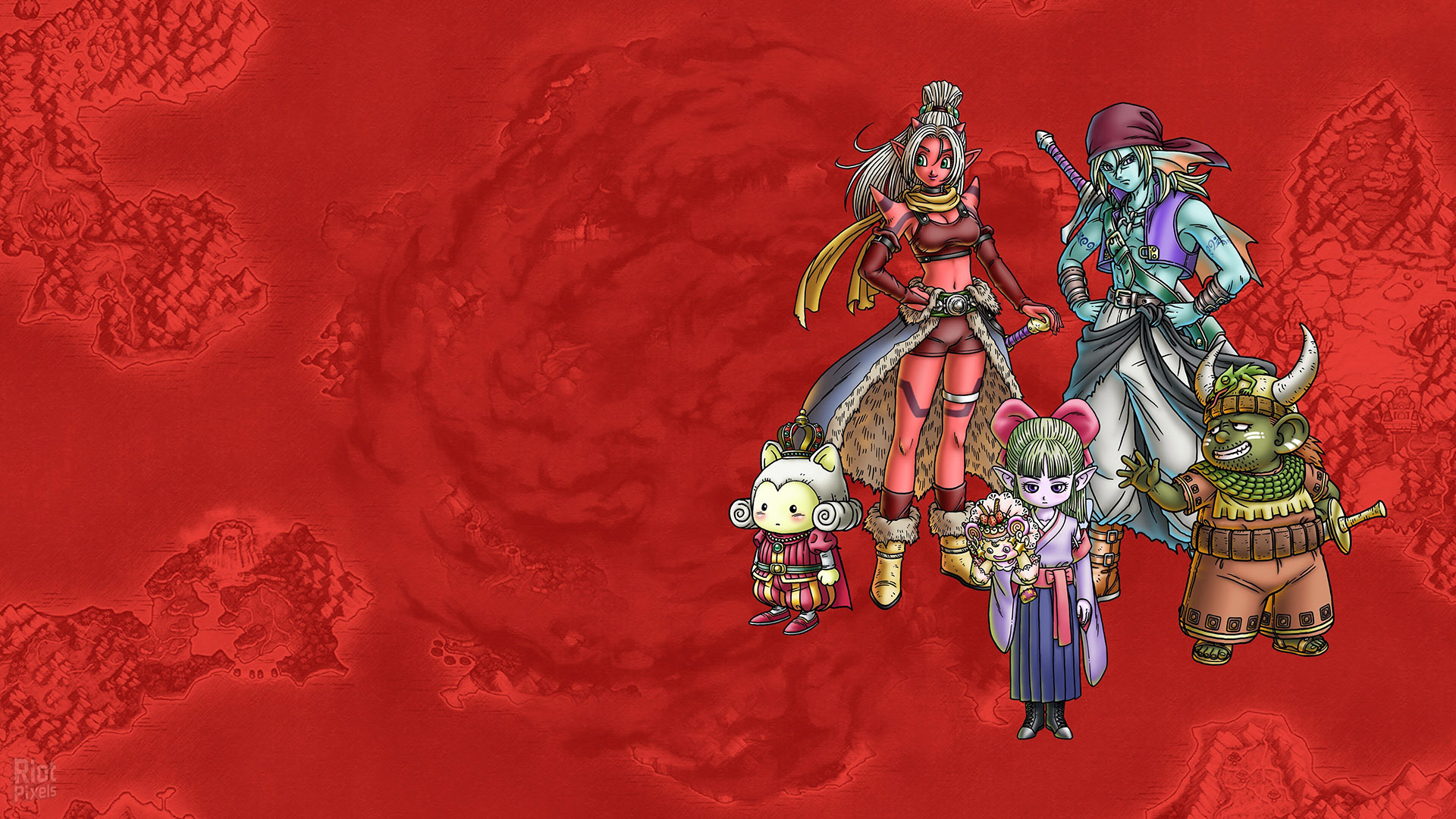 Dragon Quest X - Mezameshi Itsutsu no Shuzoku Online — fanart