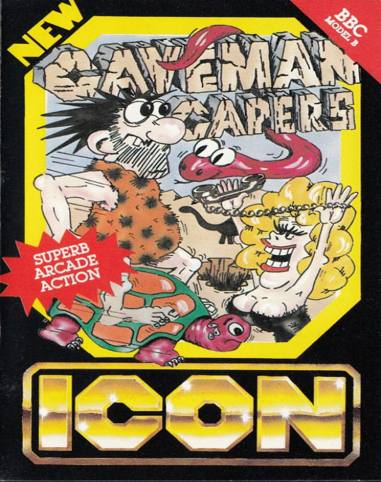 Caveman Capers box art