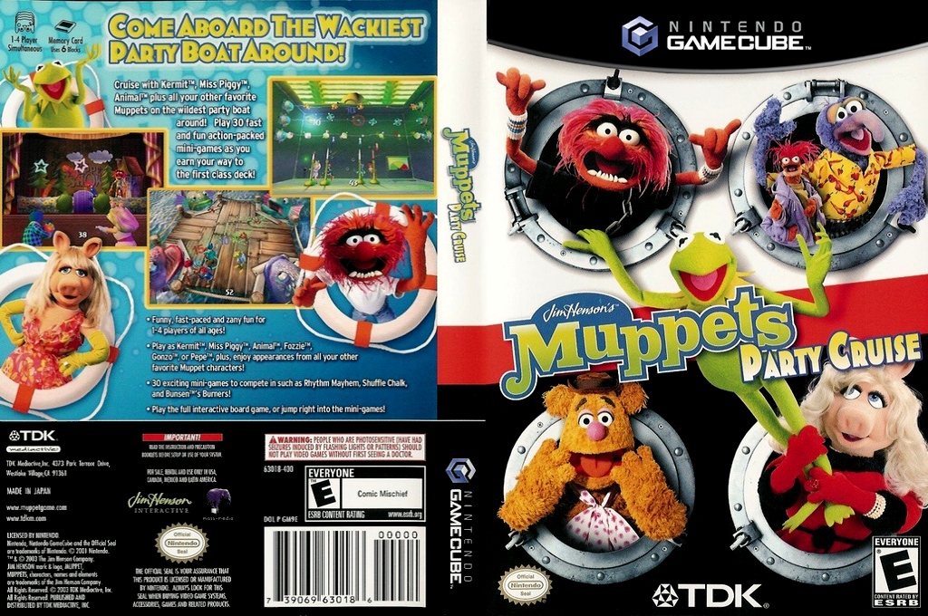 Muppets - Party Cruise — box-texture (US)