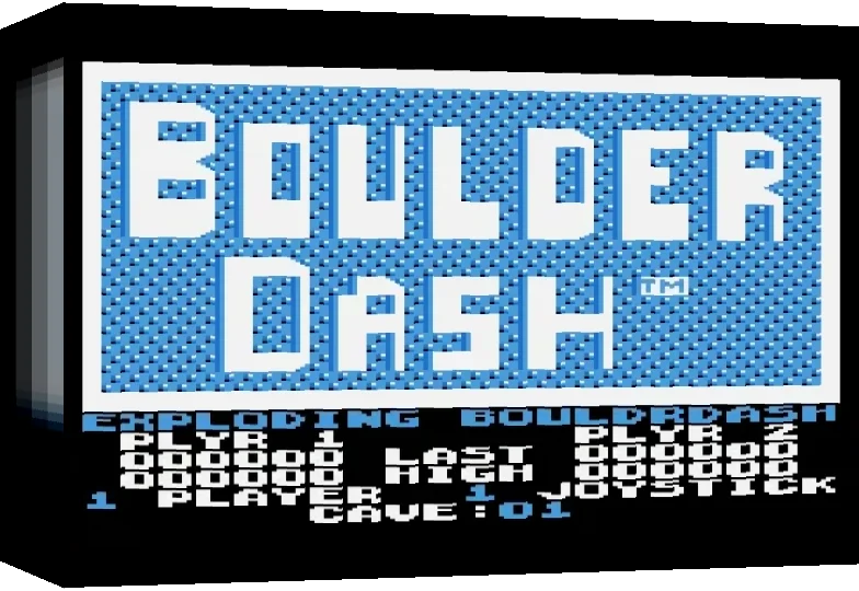 Exploding Boulder Dash — box-3D (WOR)