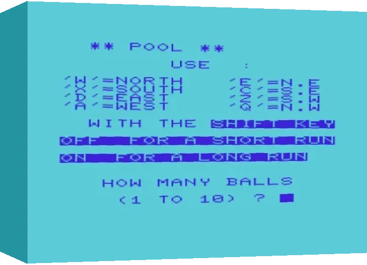Pool — box-3D (WOR)