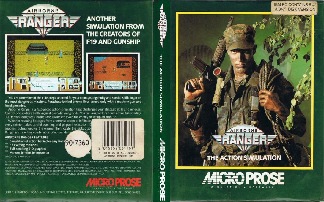 Airborne Ranger — box-texture (EU)