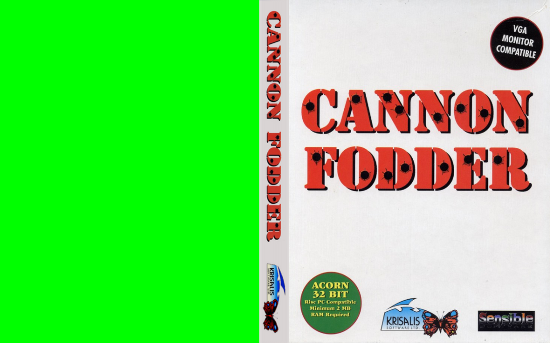 Cannon Fodder — box-texture (EU)