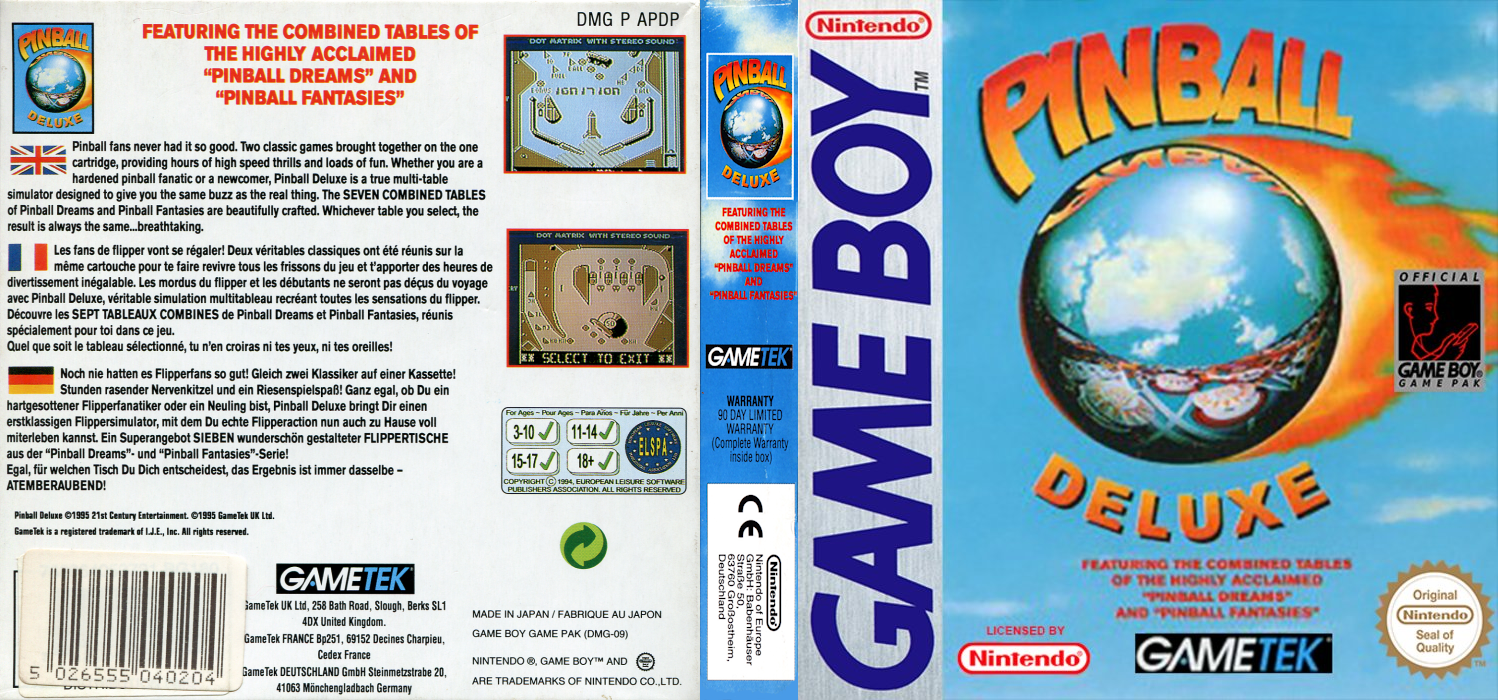 Pinball Deluxe — box-texture (EU)