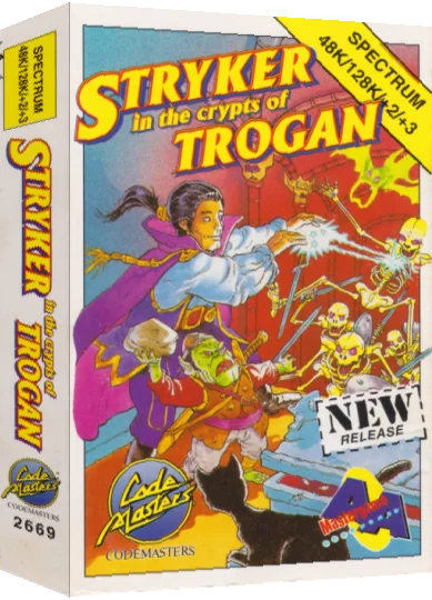 Stryker In The Crypts Of Trogan — box-3D (EU)