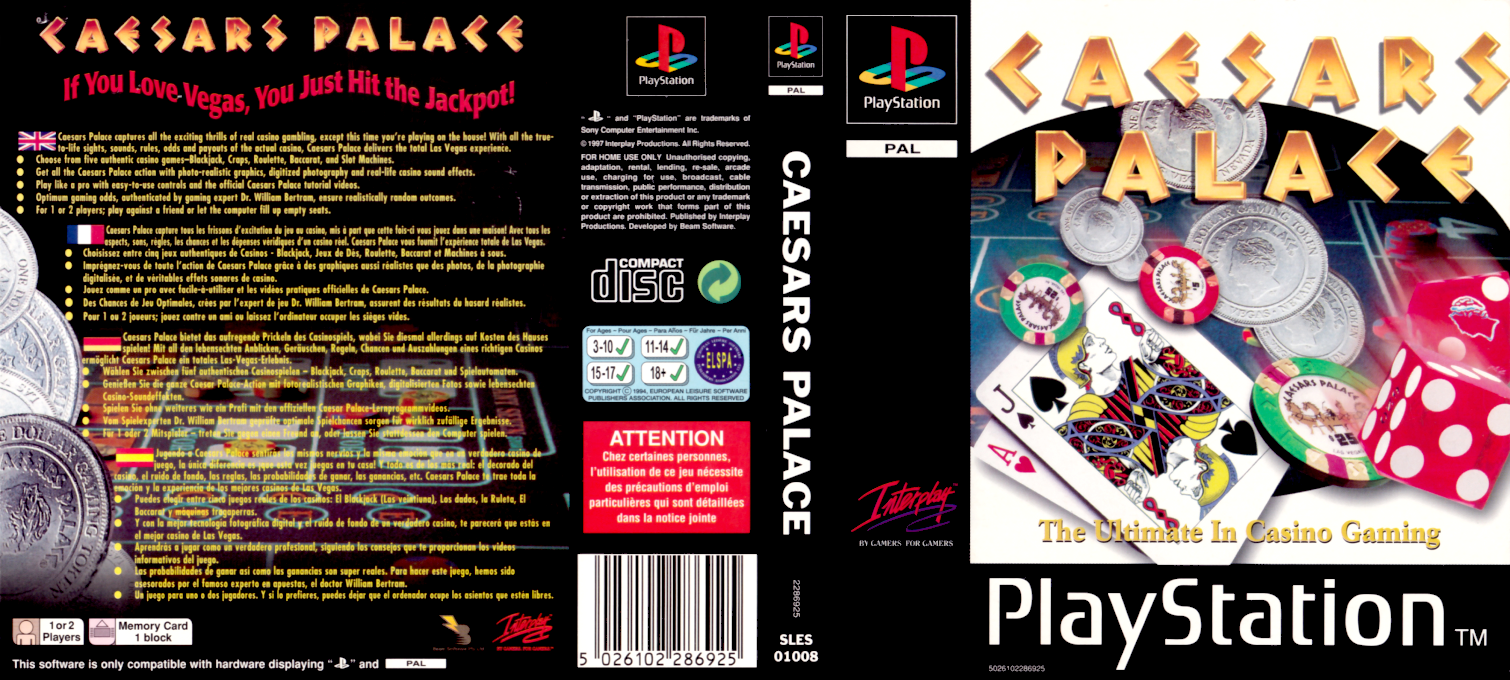 Caesars Palace — box-texture (EU)